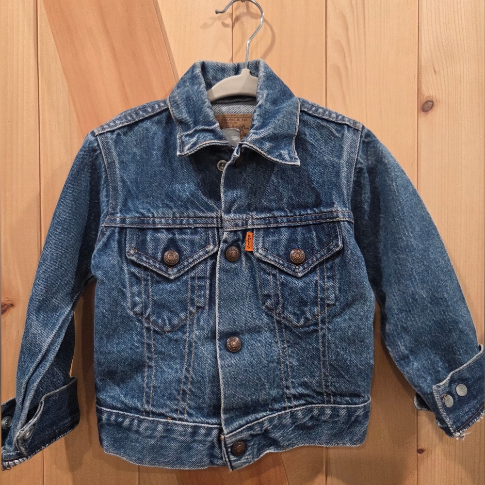 Vintage Levi's Orange Tab Medium Wash Denim Jacket